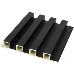 Wood Plastic Composite Exterior Interior Decoration Louver Fluted Indoor Decor Outdoor Wpc Wall Panel - 图片 8