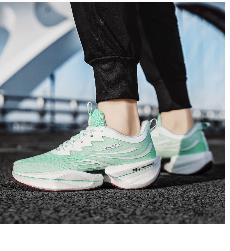 ROANK Men's Running Shoes Ultra-Light Sports Shoes for Teenagers Non-Slip Thick Sole Height Increasing Running Shoes for Middle School Students - 图片 24