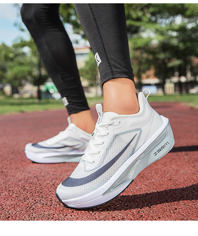 2025Plus Size Sports Shoes Racing Training Carbon Plate Sports Shoes Lightweight Men and Women Autumn Running Shoes - 图片 32