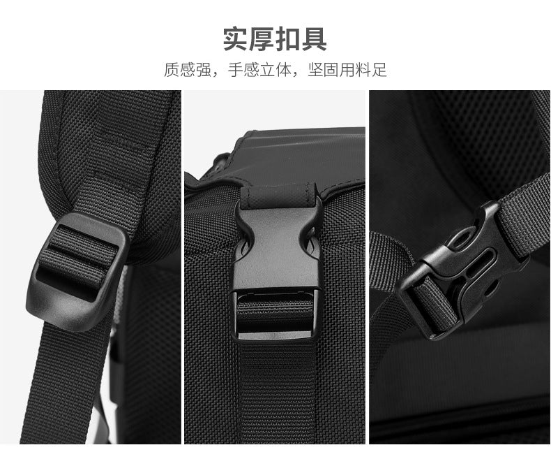 Korean Style Backpack Trendy Brand Laptop School Bag Lightweight Large Capacity Water-Resistant Commuter Bag for Middle and High School Students and College Students - 图片 31