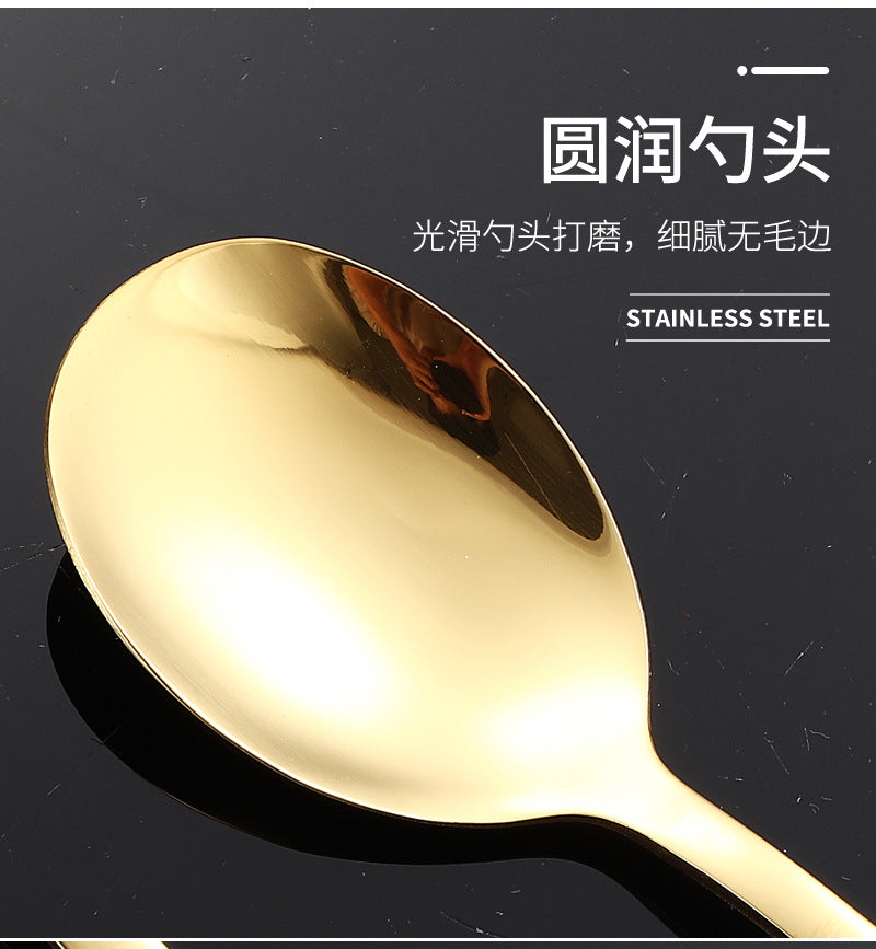 304Stainless Steel Tableware Student Cartoon Portable Tableware Set Work Outdoor Fork Spoon Chopsticks Three-piece Set - 图片 39