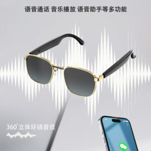 Source Manufacturer ai Smart Glasses Translation Bluetooth Call Lightweight Battery Life Wearable Device Dropshipping