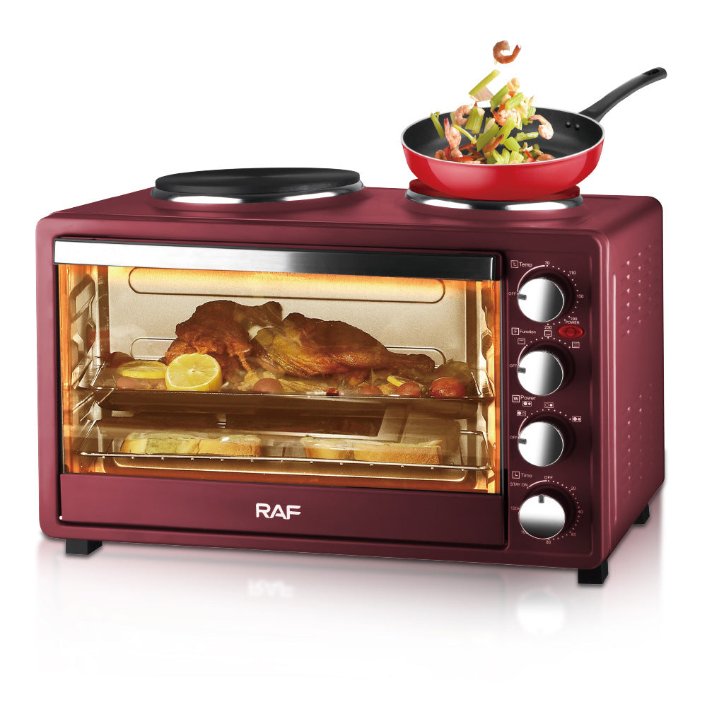 RAF Specially designed for European and American standard electric ovens and electric stoves with dual burners40L Large Capacity Top and Bottom Heating Home Oven - 图片 16