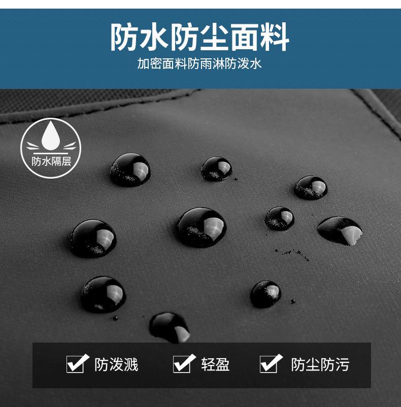 Korean Style Backpack Trendy Brand Laptop School Bag Lightweight Large Capacity Water-Resistant Commuter Bag for Middle and High School Students and College Students - 图片 16