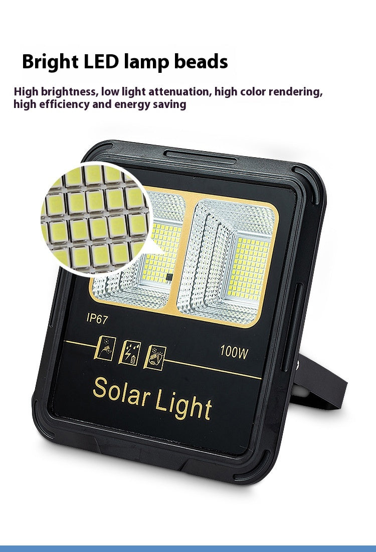 Super Bright LED Solar Flood Light Waterproof IP65 Street Light for Garden for Courtyard Stadium Outdoor Use Factory Direct - 图片 12