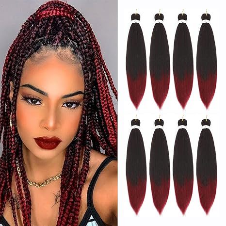 EZ Braided Synthetic Crochet Hair Export Cross-Border Factory In Stock Big Braids European and American Long Straight Hair - 图片 18