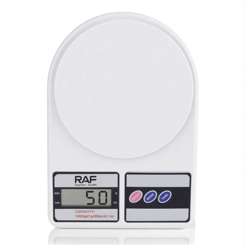 RA Stainless Steel Kitchen Scale Household LCD Display Multi-Unit Conversion Tare Function Waterproof Auto-Off - 图片 6