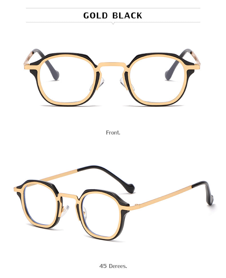 New Fashion Small Frame Sunglasses for Men, European and American Classic Retro Sunglasses, Steampunk Trendy High-End Glasses for Women - 图片 28