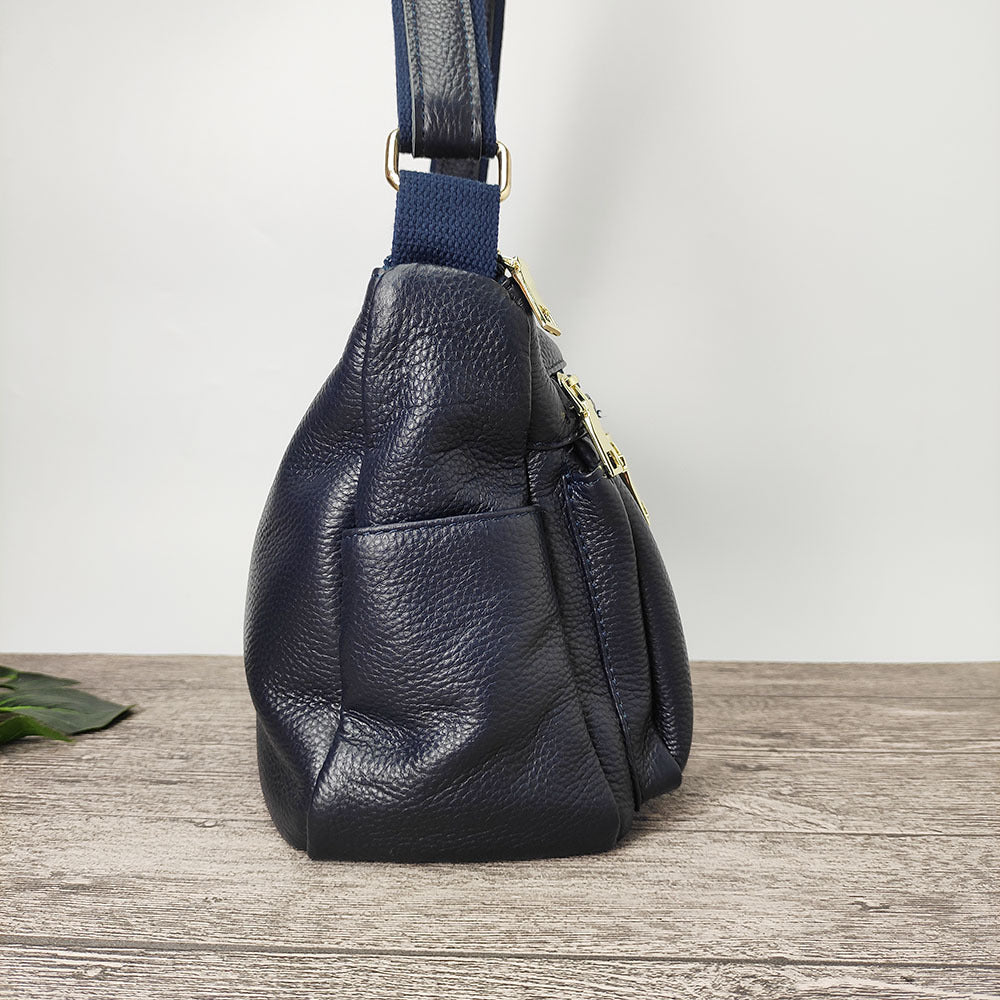 Mom's Handbag for Women2025New Genuine Leather Crossbody Bag Large Capacity Luxury Top Layer Cowhide Versatile for Middle-aged - 图片 22