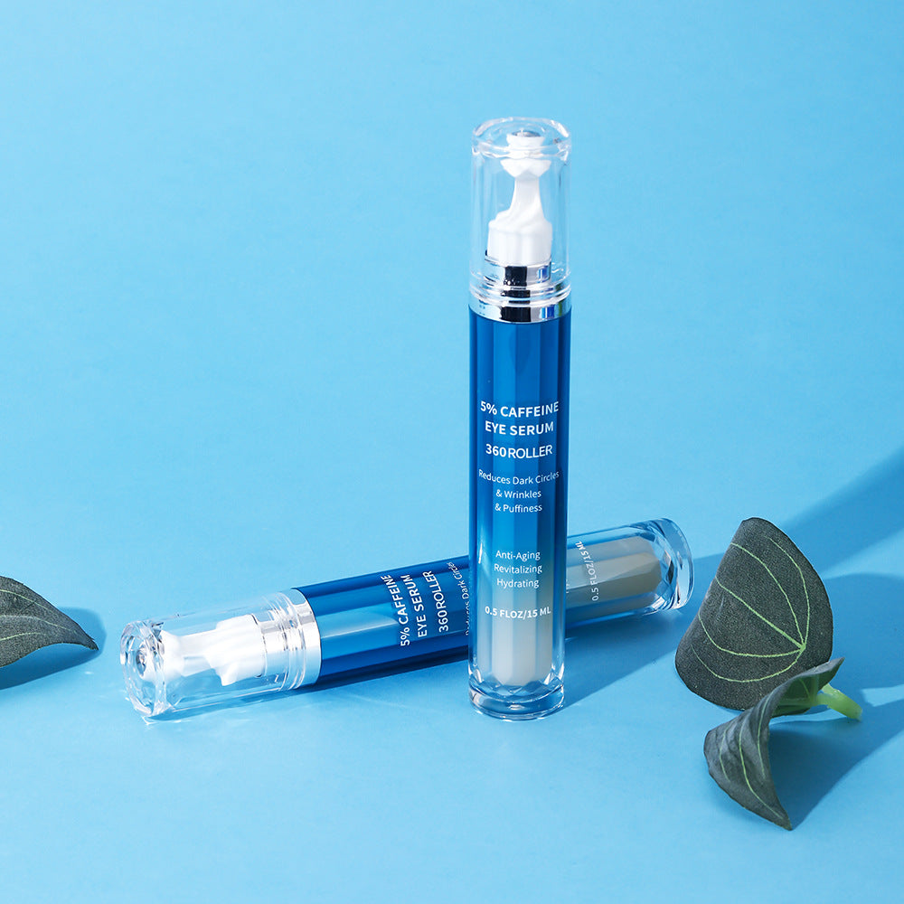 Hydrating and Moisturizing logo White Brand5%Retinol Caffeine Eye Serum - 图片 7