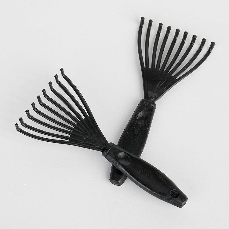 Bounce Curl Defining Styling Comb Smooth Hair Hollow Tail Three-Prong Scalp Cleaning Comb Sea King Curl Hair Styling Comb - 图片 13