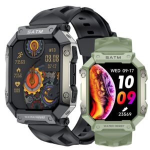 PG333Smart Watch2.01inch Bluetooth Call, Heart Rate Monitor, Pedometer, Sleep Tracker, Message Reminder, Waterproof, Shockproof, Dustproof Sports