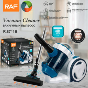 RAF EU Standard Intelligent Display Powerful Household Vacuum Cleaner Horizontal Portable Vacuum Cleaner R.8711 2L