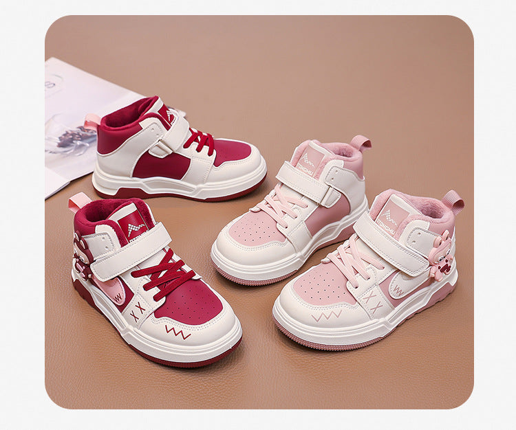 Fashion Doll Labubu Girls' Shoes Princess Shoes2025New Autumn Children's Soft Sole Casual Sports Shoes - 图片 18
