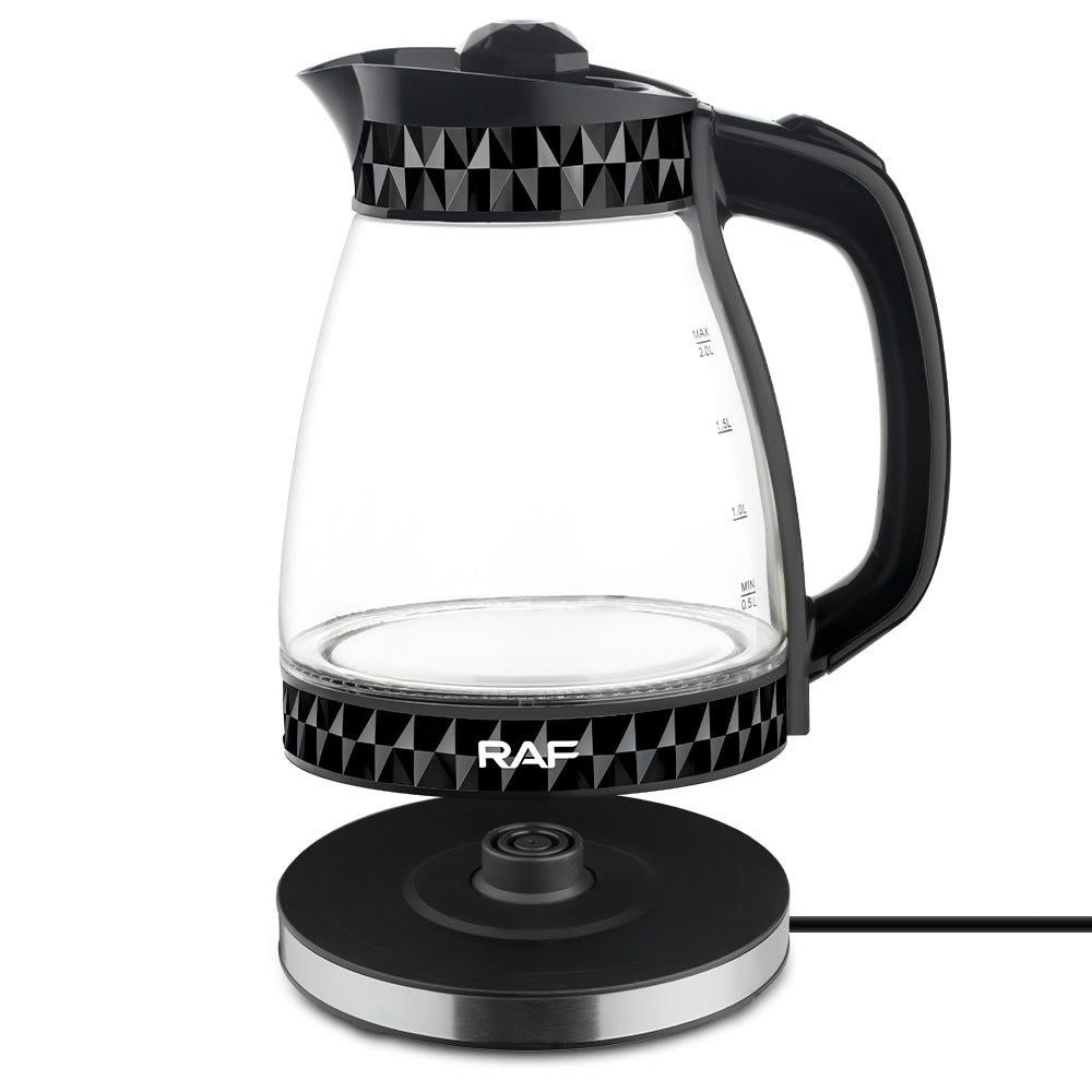 RAF European Standard Transparent Glass2L Electric Kettle Automatic Large Capacity Multi-Functional Kettle Overheat Protection - 图片 18