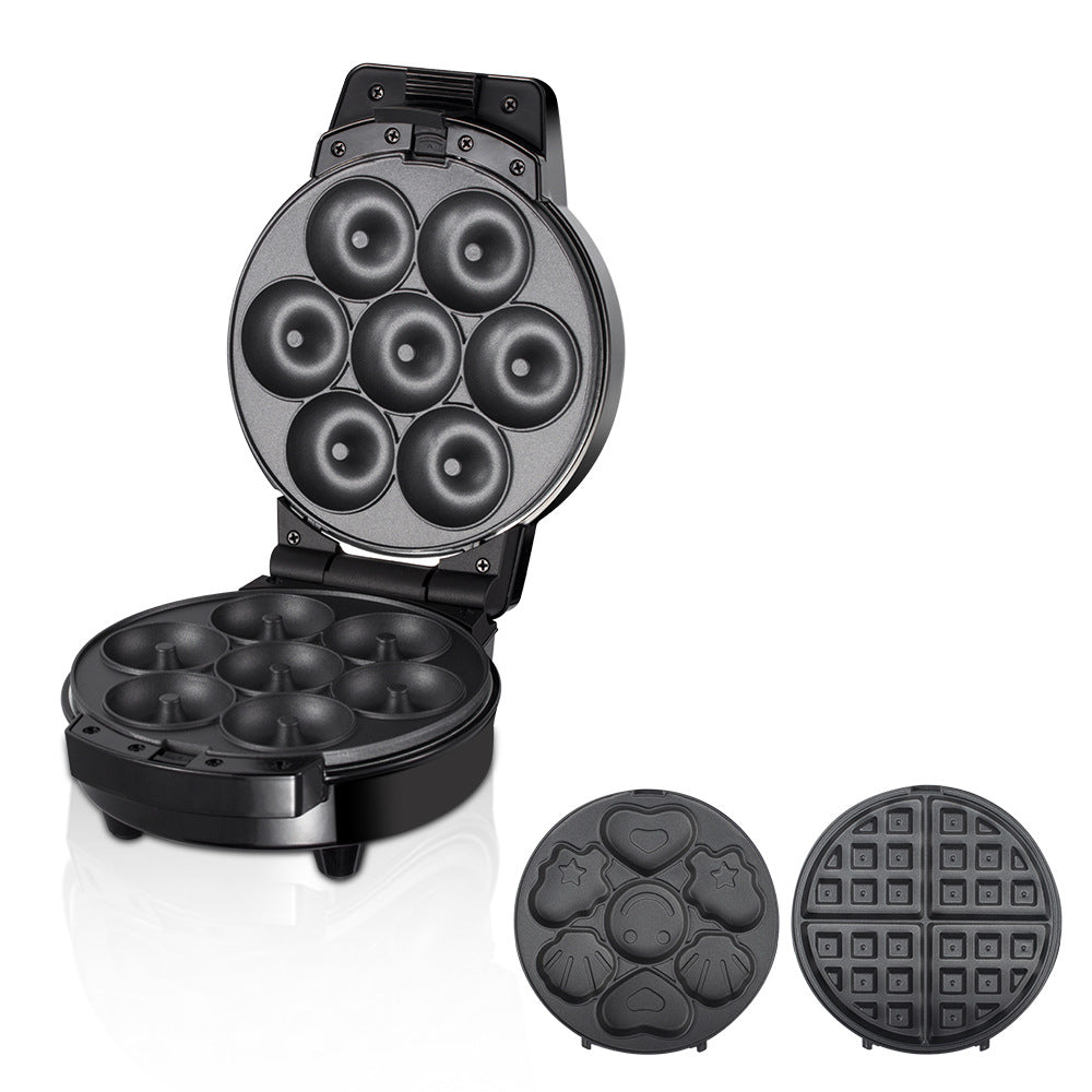 RAF European and American Household Breakfast Machine Waffle Maker Fully Automatic Mini Double-Sided Heating Electric Griddle Light Food Machine - 图片 16