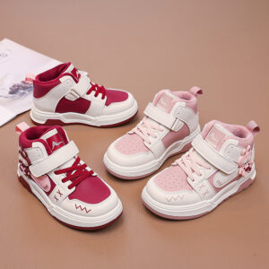 Fashion Doll Labubu Girls' Shoes Princess Shoes2025New Autumn Children's Soft Sole Casual Sports Shoes