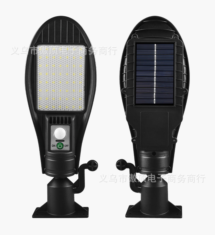 Outdoor Solar Light Human Body Sensing Wall Light Integrated Street Light with Remote Control Garden Light Waterproof Garden Light - 图片 29