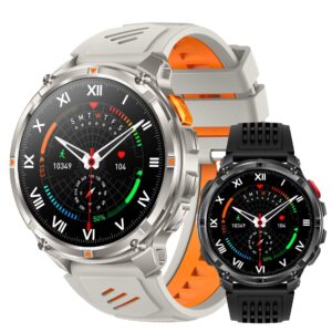 HT33Smart Watch Bluetooth Call True Heart Rate Step Count Sleep Monitoring Compass Deep Waterproof Sports Three-Proof