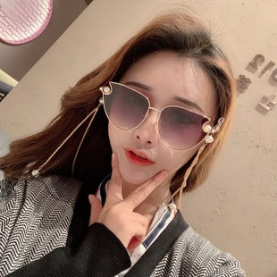 Vintage Cat Eye Sunglasses for Women Fashion Trend Oval Small Frame Sunglasses Sun Protection Glasses sunglasses - 图片 31