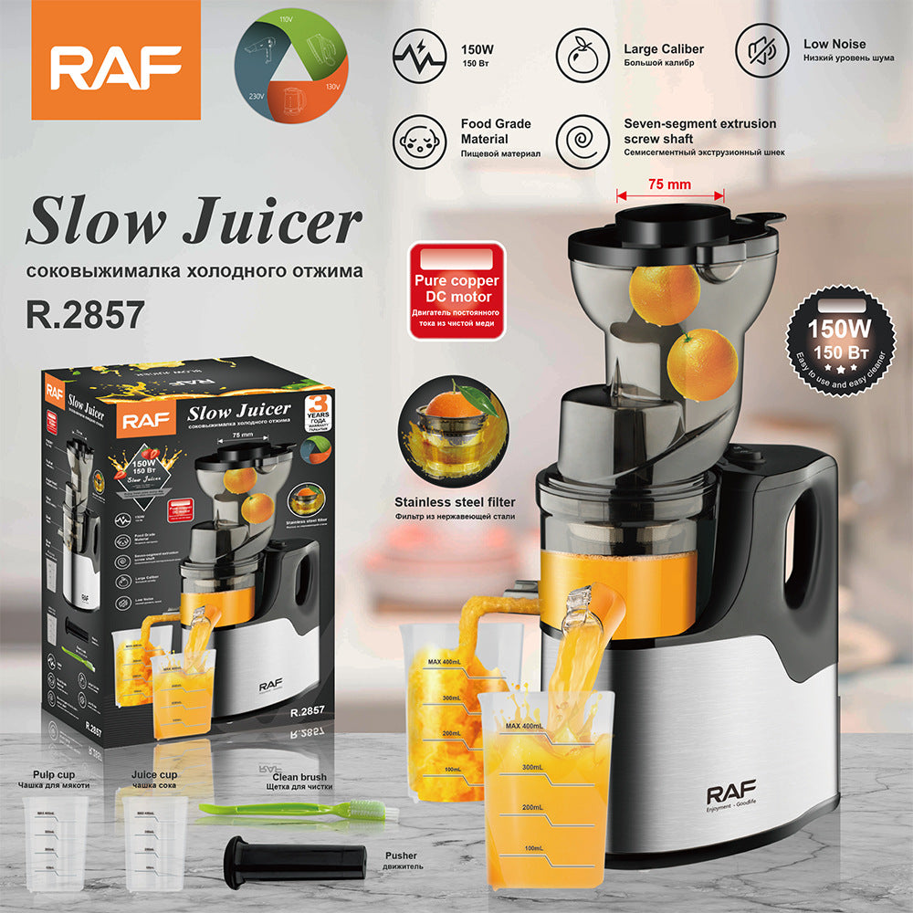 RAF Stainless Steel Juicer Children's Fruit Juice Machine/l Cooking Machine/Juicer Extractor with Juice and Pulp Separation R.2857 - 图片 10