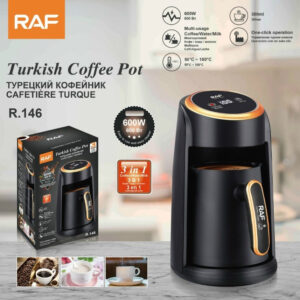 RAF European Standard Turkish Coffee Pot High Temperature Resistant Hot Water Kettle Coffee Maker Visual Tea Maker Milk Warmer146