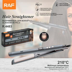 RAF European Standard Hair Root Straightener Hair Curler Home Use Volumizing Straightener Negative Ion Hair Straightener