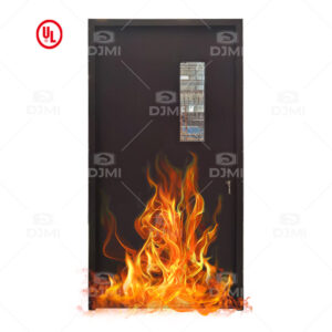 Factory Direct Supplier Security Emergency Exit Fire Resistant Single/double Doors With Push Bar
