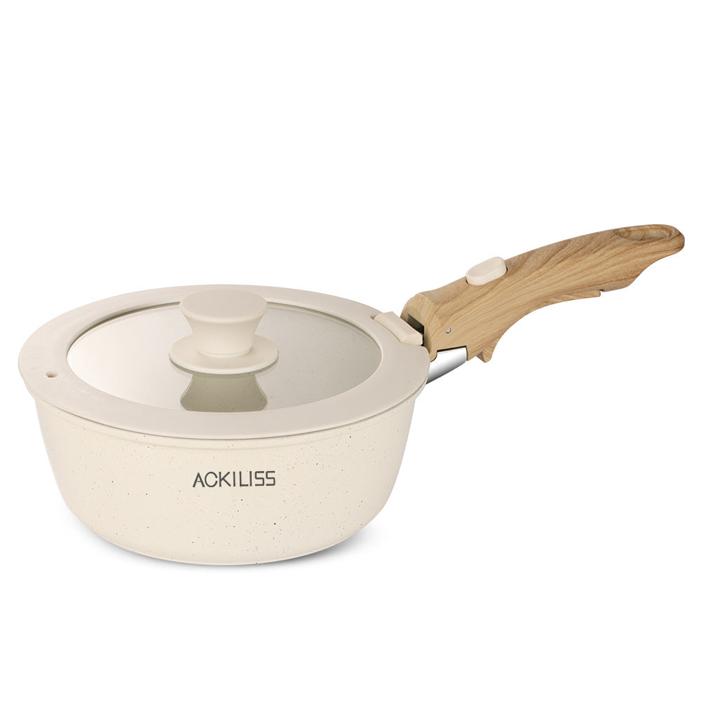 ACL Household Detachable Set Pot Non-Stick Pot Nine-Piece Frying Pan Soup Pot Frying Pan Induction Cooker Gas Universal - 图片 13