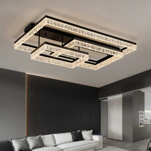 Modern Minimalist Internet Celebrity Living Room Ceiling Light Elegant Home Italian Light Luxury Ice Crack Pattern Hall Master Bedroom Lighting