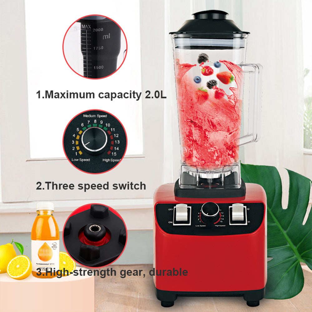 European Standard Household Ice Shaver Ice Crusher Ice Crusher Juice Blender Milkshake Blender Juice Blender Blender Soy Milk Blender Food Processor - 图片 17