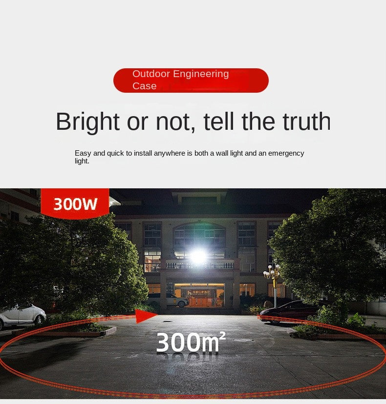 1000W Solar Light Outdoor Waterproof Super Bright Garden Light Yard Community Square LED Solar Floodlight Wholesale - 图片 27