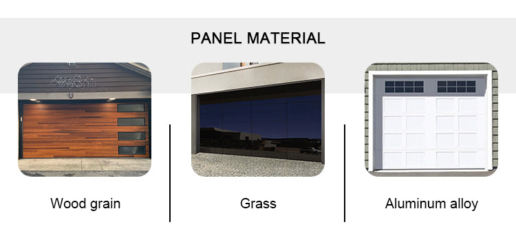 Modern Industrial Overhead Garage Door Motor Automatic Aluminum Glass Garage Door for Homes - 图片 8