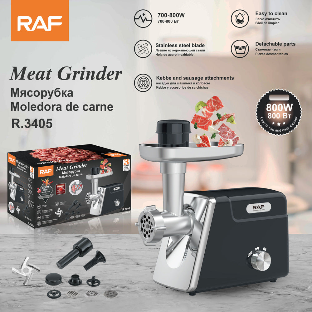 RAF European Standard 220v Household Small Meat Grinder3000Gram400w Mixer R.3405 - 图片 22
