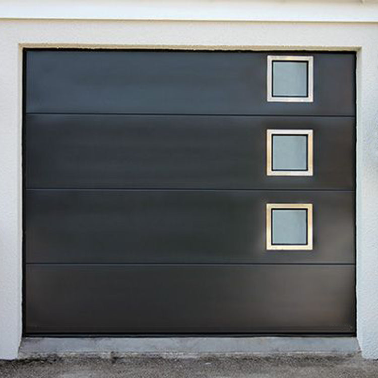 Modern Industrial Overhead Garage Door Motor Automatic Aluminum Glass Garage Door for Homes - 图片 4