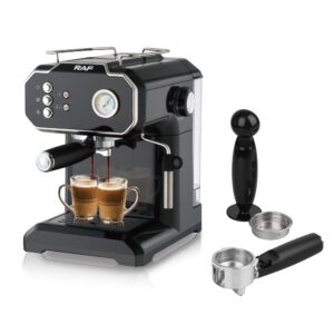 European Standard  Italian Coffee Machine for Home Use, Small Semi-Automatic High-Pressure Steam Milk Frother for Office R104