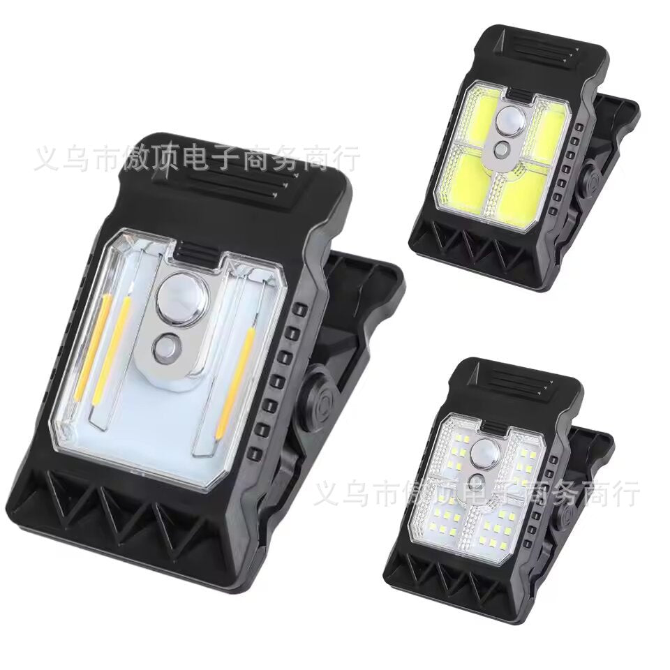 Solar Clip Light Human Body Sensing Outdoor Garden Light Garden Lighting Solar Fence Light Wall Light - 图片 4