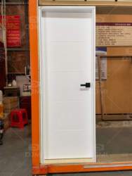 Cheap European Standard Wooden Doors Interior Modern Fire Rated 60 Minutes Fireproof Door - 图片 8