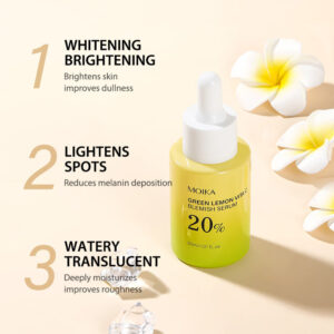 In Stock Full Green Lemon Vitamin VC Essence Niacinamide Facial Essence Export Wholesale