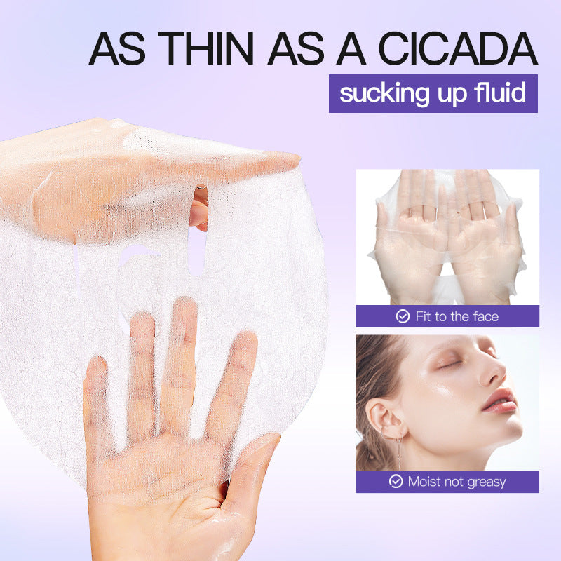 Vitamin B5Moisturizing Freeze-Dried Face Mask SADOER Moisturizing and hydrating face masks cross-border wholesale - 图片 3