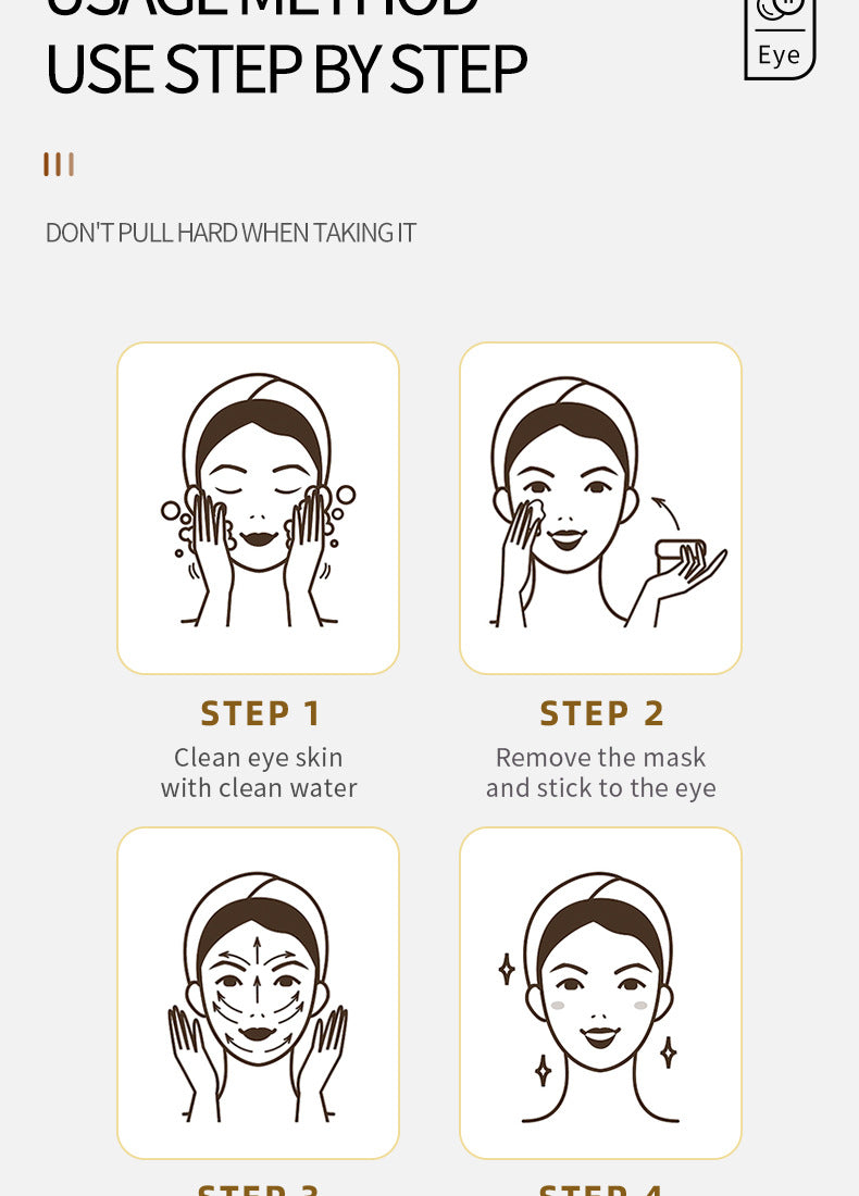 Eye Mask Box Set SADOER Hydrating and moisturizing eye care products Cross-Border Foreign Trade Live Wholesale - 图片 24