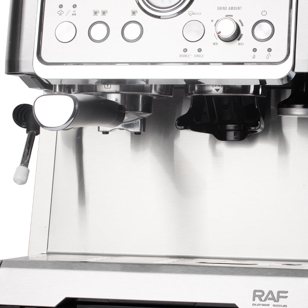 RAF European Standard Small Italian Semi-Automatic Steam Milk Frother Coffee Machine Household Integrated Coffee Maker0205 - 图片 18