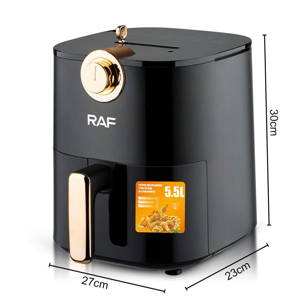RAF European Standard Household Oil-Free Air Fryer Multifunctional Smart Oven French Fries Electric Fryer R.5218 - 图片 8