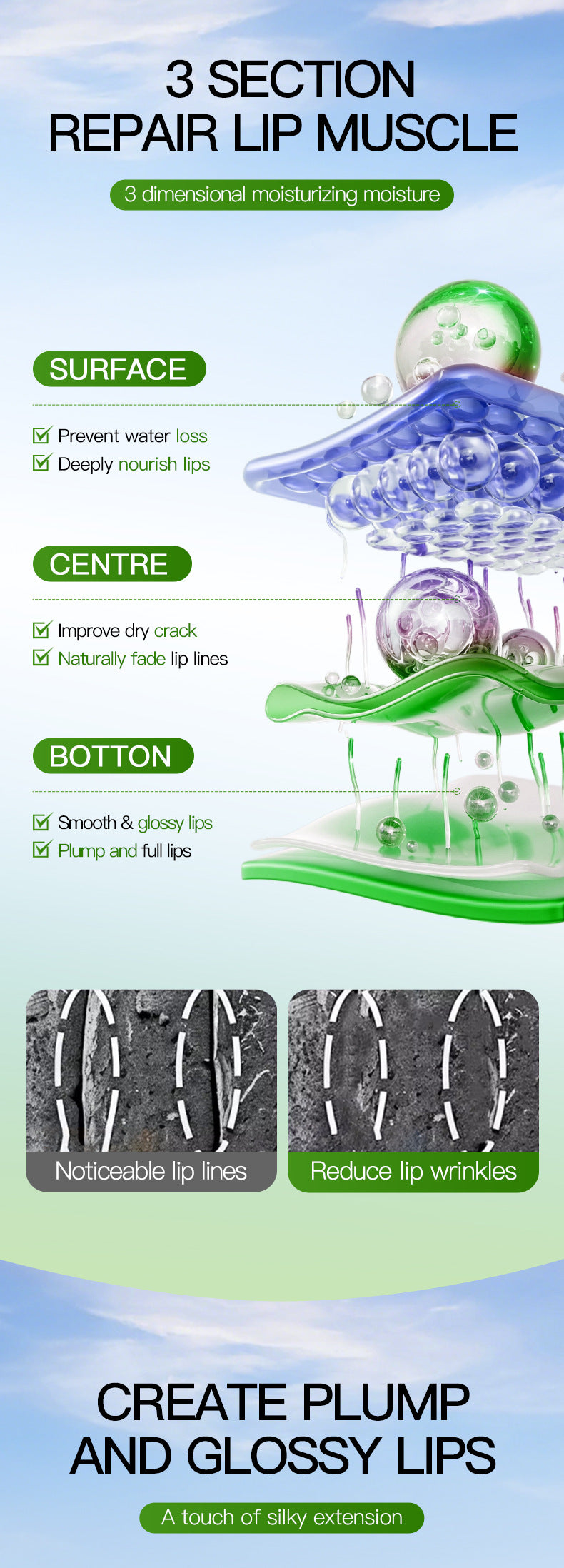 Cross-border Fruit Lip Oil4.5g Avocado Nourishing and Hydrating Autumn and Winter Moisturizing Lip Balm Export Manufacturer Wholesale - 图片 15