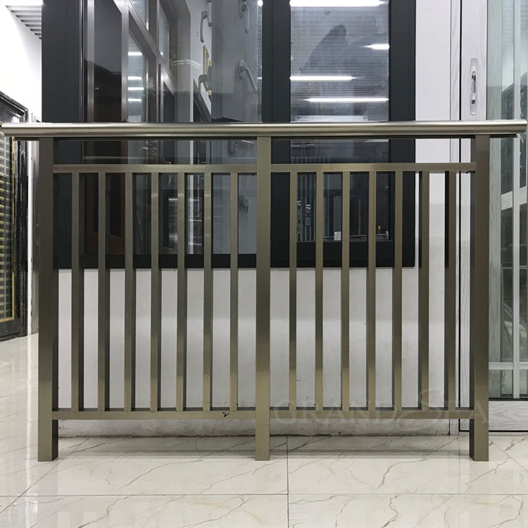 Powder Coated 2.0mm Thickness Aluminum Stair Railing - 图片 7