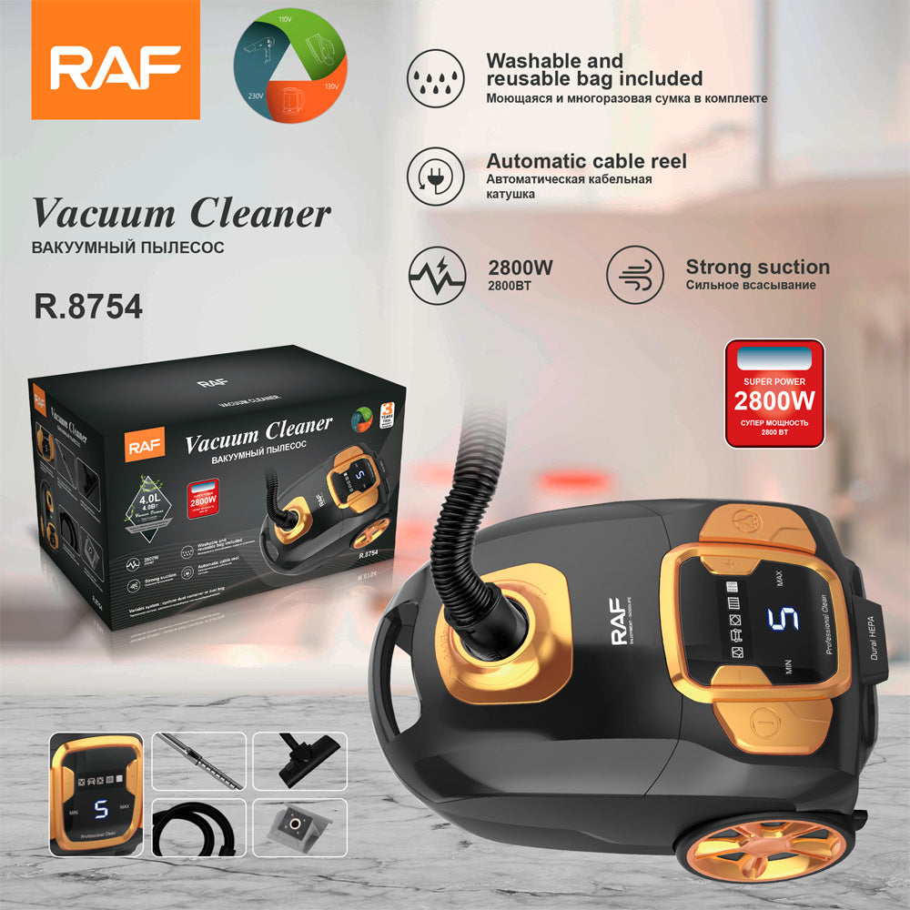 Household Vacuum Cleaner Powerful Suction Horizontal Portable Vacuum Machine R.8754 4L