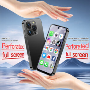 XS19pro Mini Phone Compact Quad-Core Perforated Screen3.88inch Android smartphone foreign language