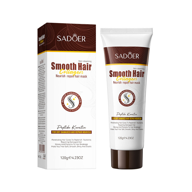 Collagen Smooth Hair Mask SADOER Nourishing and Smooth Hair Conditioner Cross-Border Wholesale - 图片 6