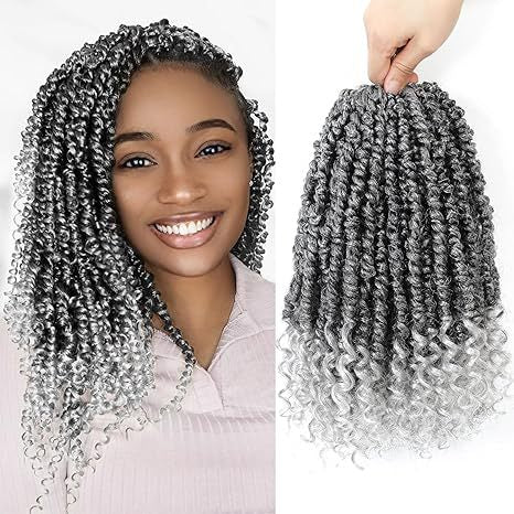 TEMU Cross-Border Foreign Trade Hot-Selling European and American Crochet Hair Synthetic Fiber Passion Twist Crochet Hair - 图片 16