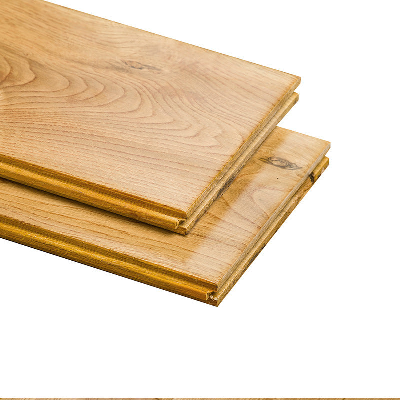 In-stock Solid Oak Flooring from Source Scar Modification Hand Scratch Pattern Original Wood Floor Solid Wood with Dragon Bone Design - 图片 3